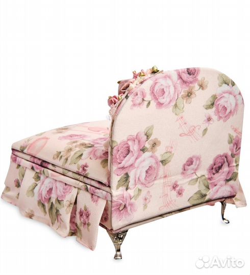 Шкатулка для украшений Кровать и роза