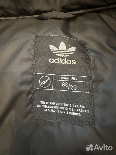 Куртка пуховик adidas