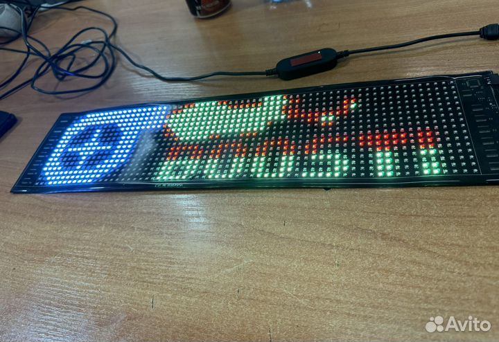 Светодиодный гибкий экран LED