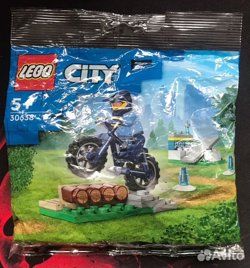 Lego 30638 Тренировка полицейских на велосипеде