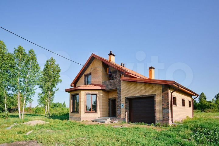 Коттедж 162 м² на участке 12 сот.