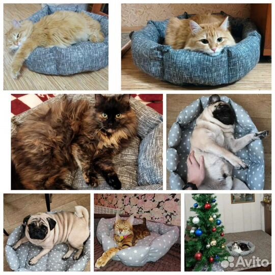 Лежанки для кошек и собак