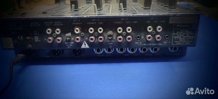 Микшерный пульт Pioneer DJM-500