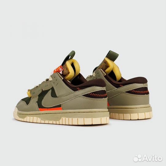 Кроссовки Nike Air Dunk Jumbo oliveкроссовки Nike