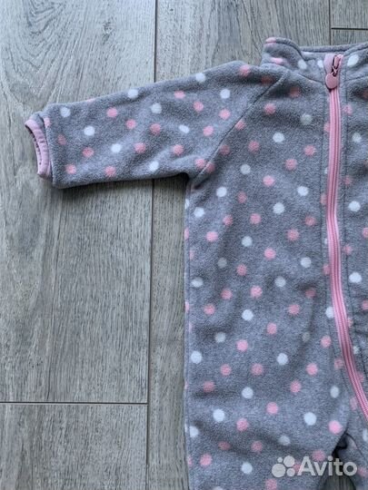 Флисовый комбинезон 74