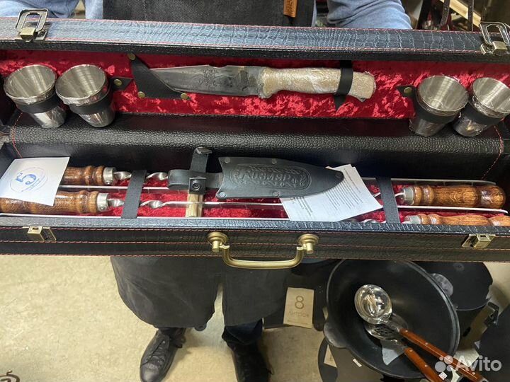 Шампура подарочные ручной работы. Подарок