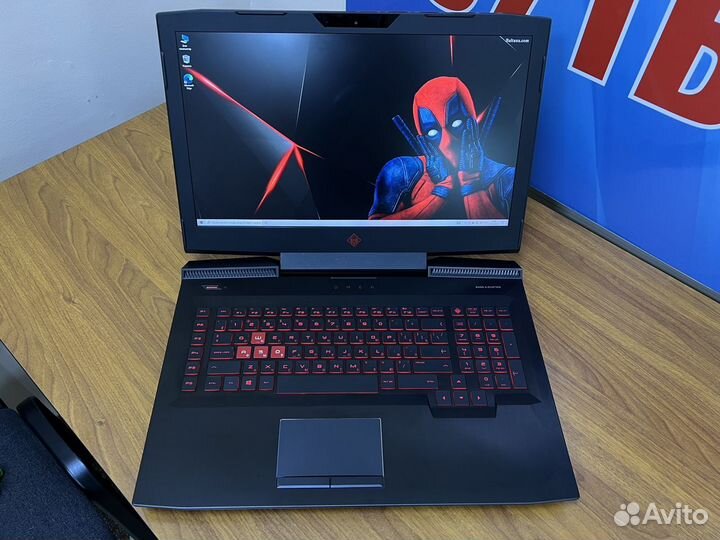 Игровой ноутбук HP omen / 17 дюймов