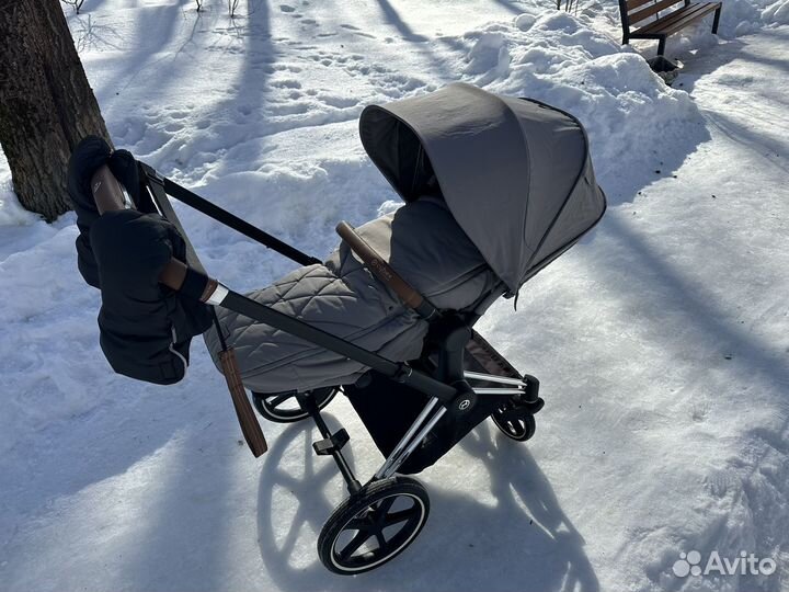 Футмуфт cybex soho grey