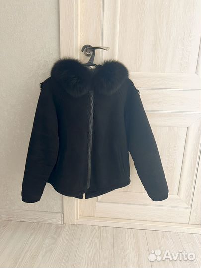 Дубленка и безрукавка