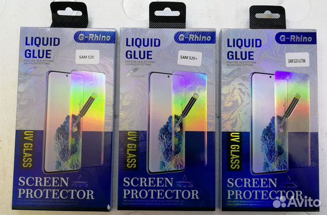 Премиальные UV стекло Samsung S20 от G-Rhino