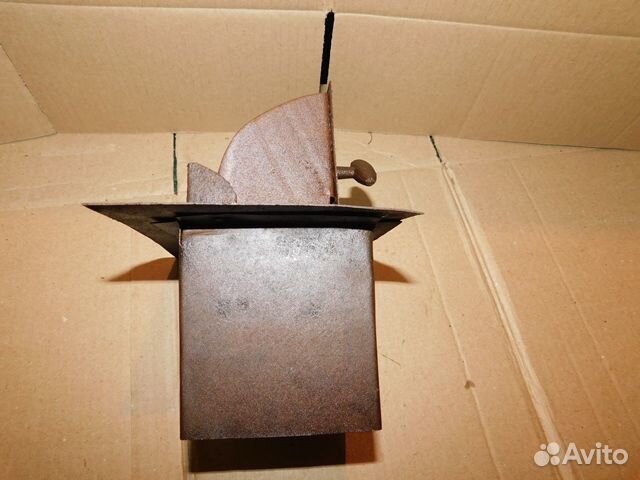 Старинная,печная-каминная, жестяная вытяжка-душник