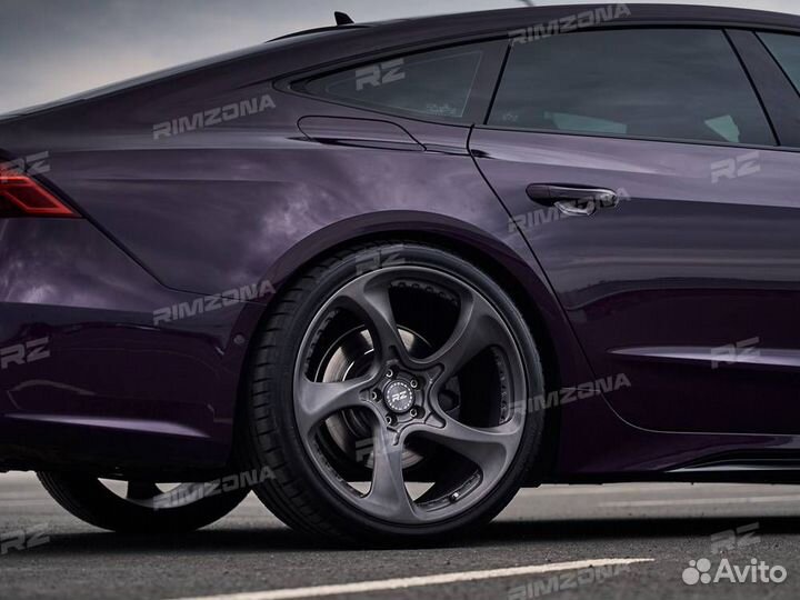 Кованые диски R21 на Audi A7. Новые диски