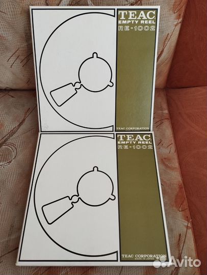 Teac empty reel RE-1002 бобины для магнитофона