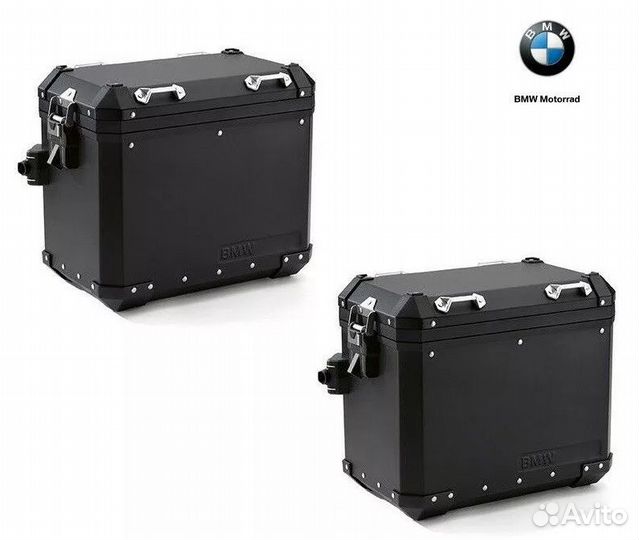 Алюминиевый кофр черный BMW R 1200 / 1250 / F 850