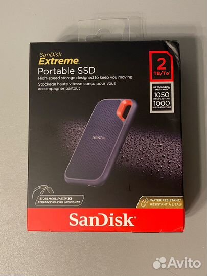 SanDisk Extreme Portable SSD 2Tb