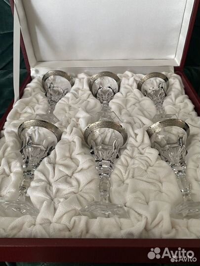 Moser мозер фужер бокал рюмка сервиз