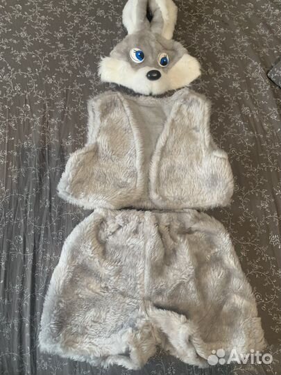 Новогодний костюм зайца 98-104