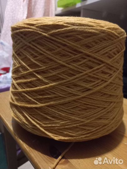 Пряжа в бобинах италия