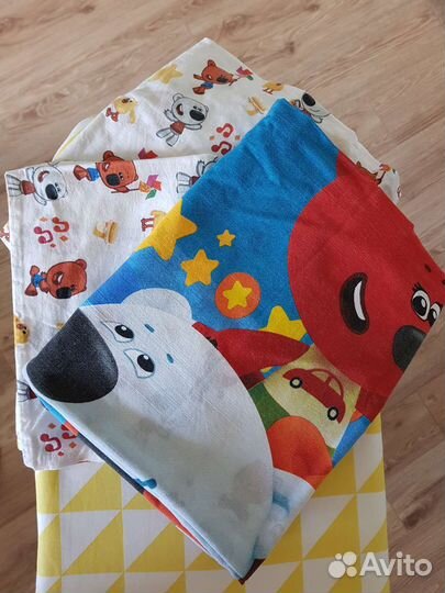 Комплект постельного белья в детскую кроватку