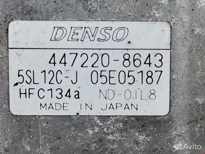 Компрессор кондиционера для Fiat Stilo (192)