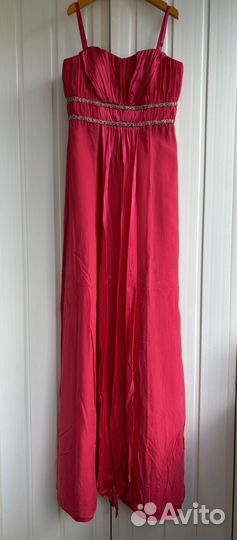 Платье вечернее 100% silk