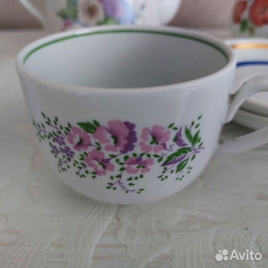 Фарфоровая посуда лфз, СССР, остатки