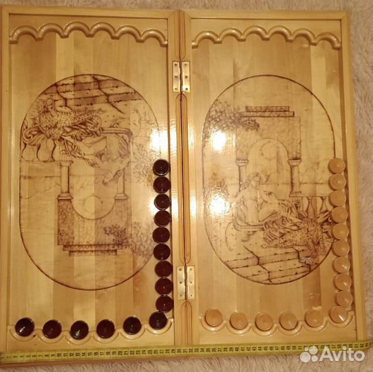 Нарды ручная работа