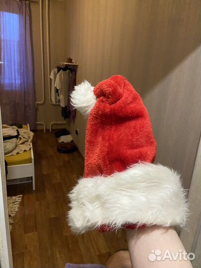 Шапка новогодняя