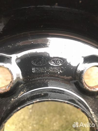 Диски на киа хондай штампы заводские r 15 с колпак