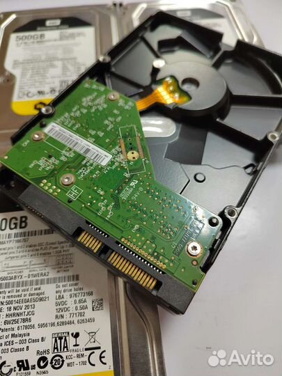 Жесткий диск WD wd5003abyx 500Гб