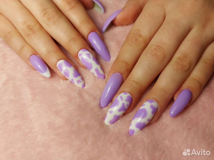 Креативный маникюр / наращивание