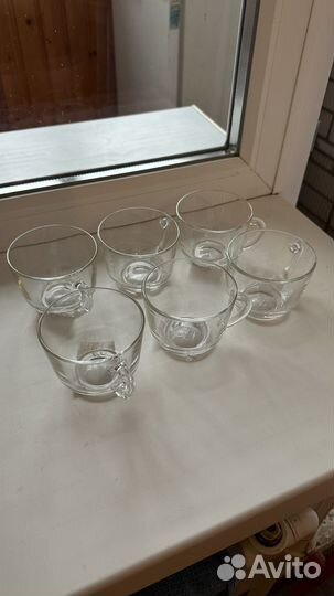 Набор кружек 6 шт новые