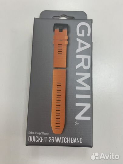 Ремешок для Garmin Fenix 7X Оранжевый (Оригинал)