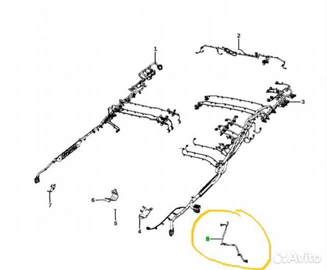 Б/У провода прочие В хорошем состоянии, есть следы