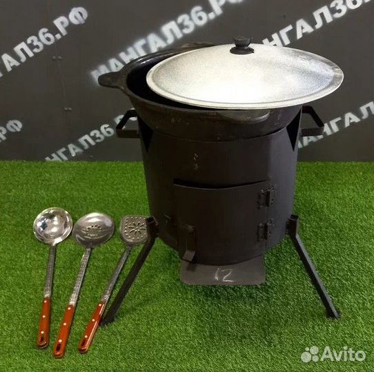 Печи под казан от 6 до 22 литров, 2-3 мм