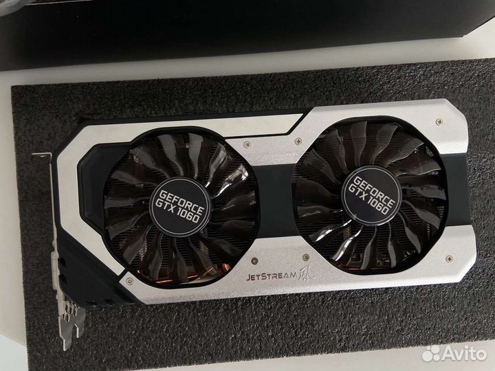 Видеокартаpalit GeForce GTX 1060 JetStream 6gb