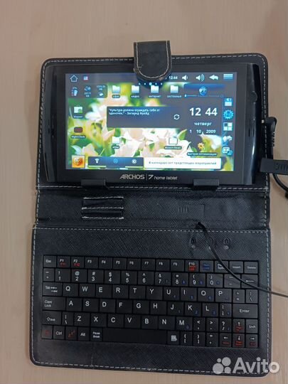 Планшет archos 7 home tablet с клавиатурой в чехле
