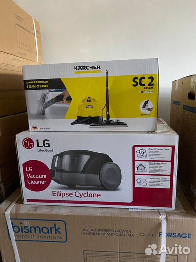 Пароочистители. Моющие пылесосы Karcher новые