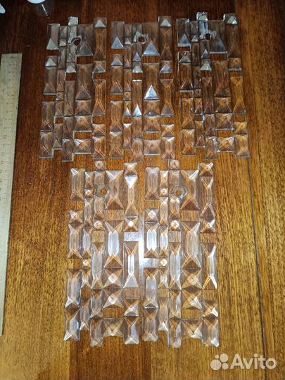 Хрустальные подвески для люстры СССР