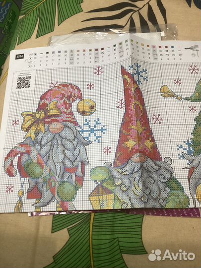 Остатки набора Риолис веселые гномы