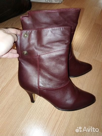 Ботильоны натуральная кожа