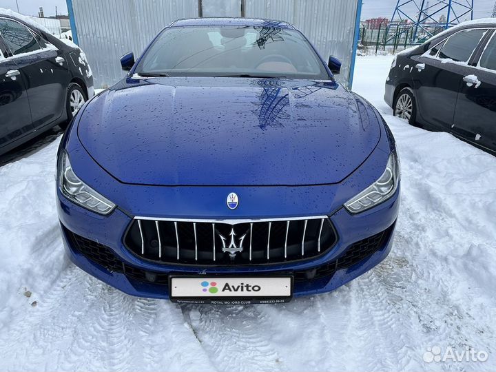 Maserati Ghibli 3.0 AT, 2017, 21 919 км