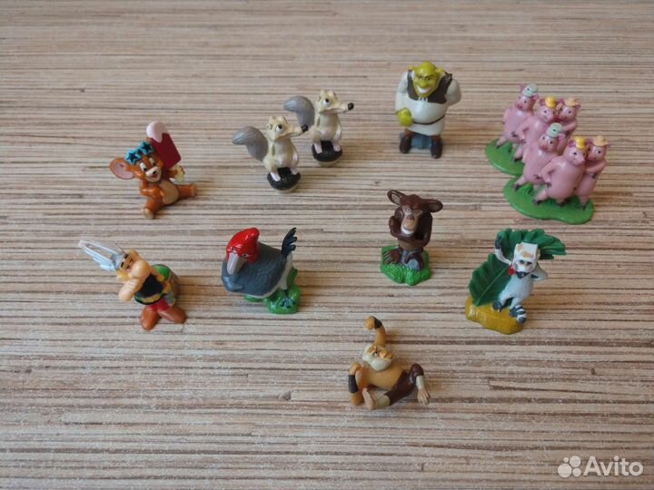 Игрушки из киндера и др