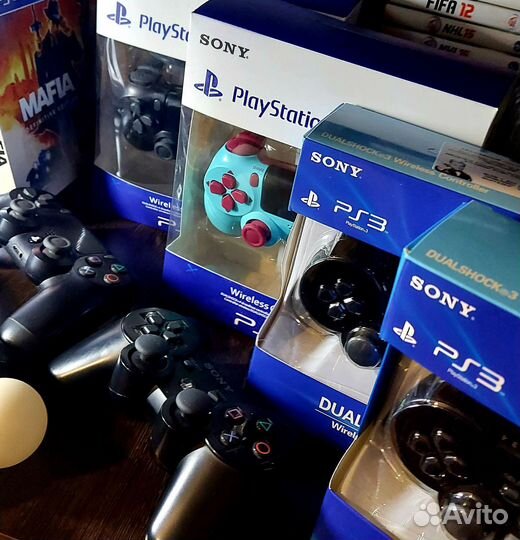 Геймпады,move, PS3,PS4 Оригинал,реплика пс3 пс4