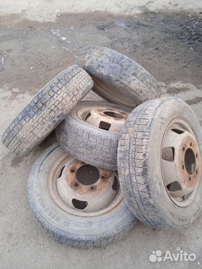 Колëса на газель