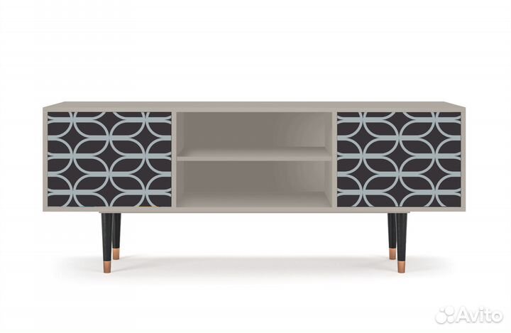 Тв-тумба T2 - Сатин - Braided Blue