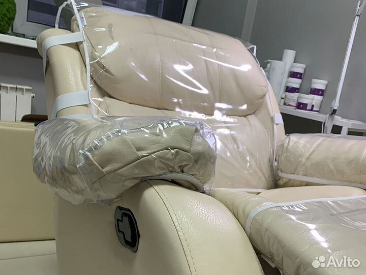 Чехлы из пленки на подлокотники кресла-реклайнера