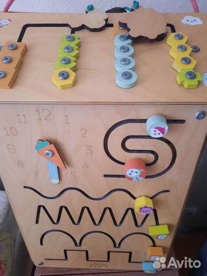 Бизиборд домик большой