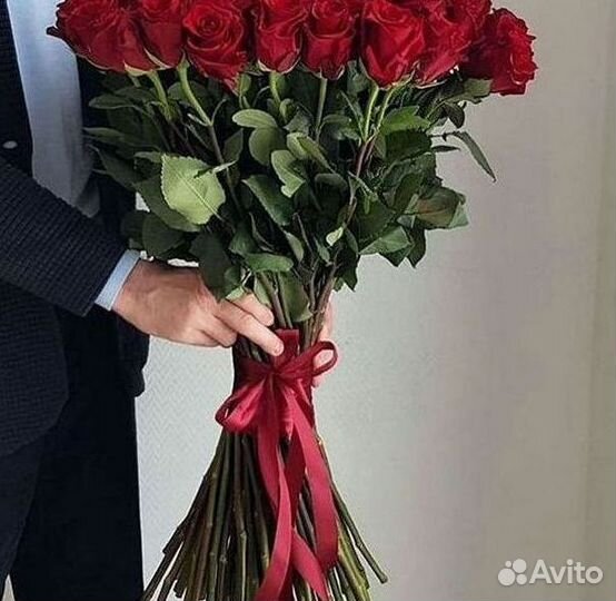 Высокие розы Букеты с доставкой