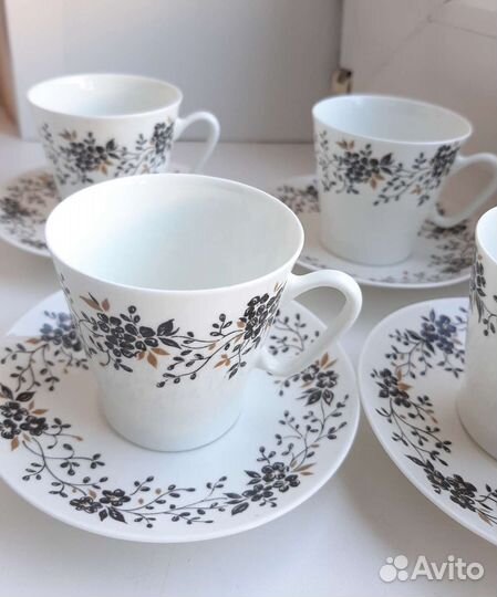 Чашка с блюдцем кофейная лфз, 